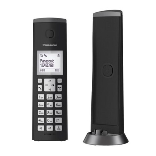Teléfono Inalámbrico PANASONIC KX-TGK210 Negro 50 Contactos