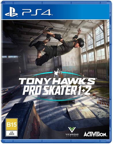 PS4 Juego Tony Hawk's Pro Skater 1+2 PlayStation 4