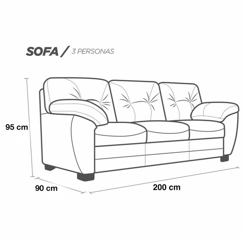 Sala de Piel Genuina Sofa Y Love Seat Derby Color Marfil - ConfortoPiel.
