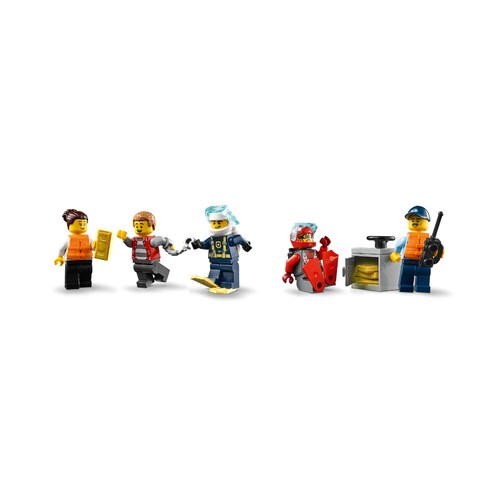 Lego 60277 Barco Patrulla de Policía
