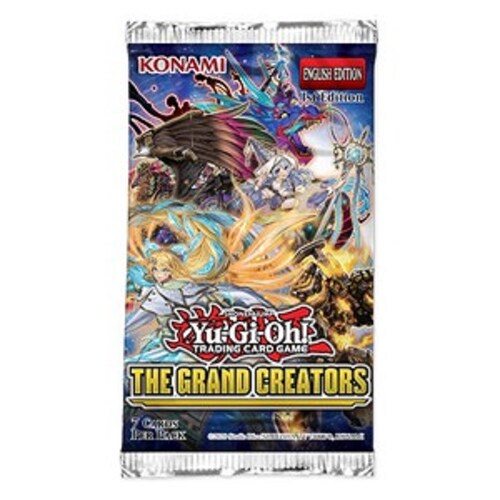 Yugioh Los grandes Creadores caja con 24 sobres sellada oficial de Konami