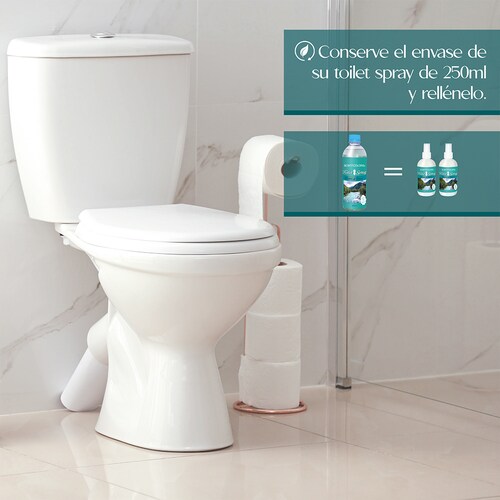 SCENT COLORS - Toilet Spray para antes de ir al baño - 250ml Aromatizante para WC - Bloquea malos olores en el baño no los disimula - Ideal para baños de casa y oficina (250 ml, Fresco y limpio)