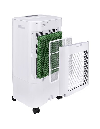 Honeywell Enfriador de Aire Evaporativo CL152 con Ionizador y Panel Antibacterial. 15 litros. Enfría hasta 19 m2