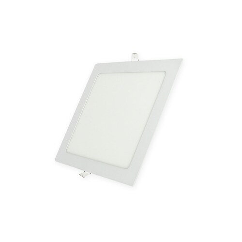 Lampara led de empotrar cuadrada luz blanca 15w marca jwj