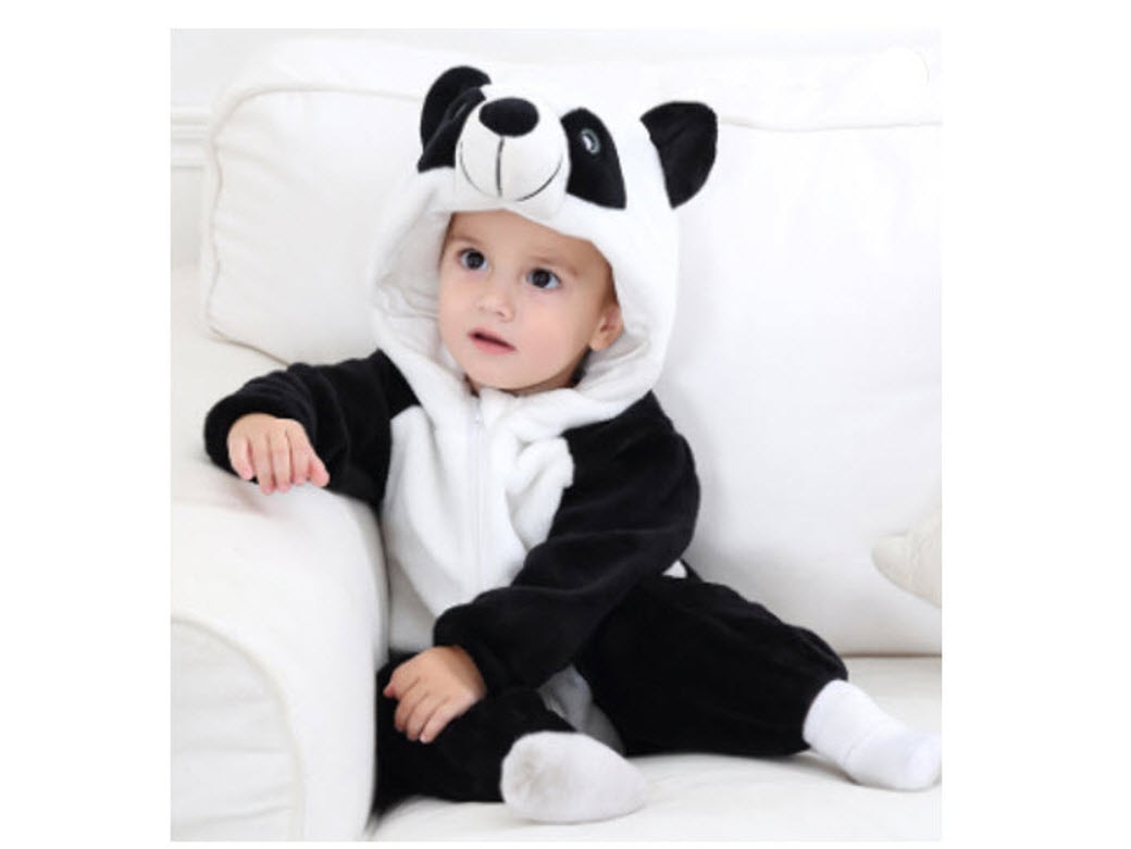 Fashion mameluco de panda para hombre