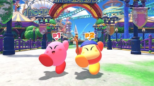 Nintendo Switch Juego Kirby and the Forgotten Land