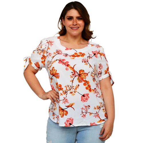 Blusa estamada (talla extra), modelo 1983 