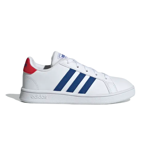 Adidas blancos 2025 con azul