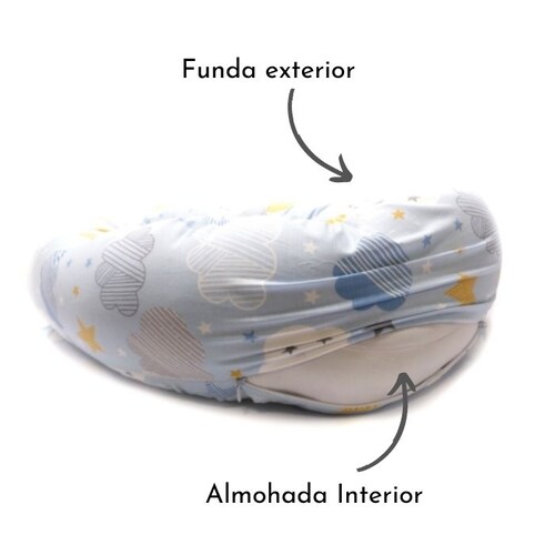 Protector/Bumper para Cuna o Cama (2m L) MaternaBebé Muselina Oeko-Tex