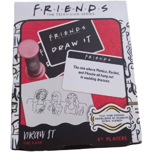 Paladone Friends TV Show Draw it Juego De Mesa