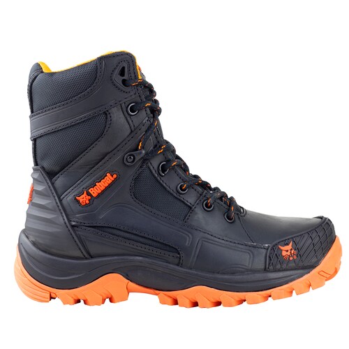 BOTA DIELÉCTRICA DE SEGURIDAD INDUSTRIAL CON CASQUILLO DE POLIAMIDA BOBCAT B1304 NEGRO