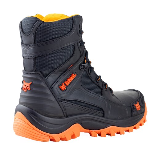 BOTA DIELÉCTRICA DE SEGURIDAD INDUSTRIAL CON CASQUILLO DE POLIAMIDA BOBCAT B1304 NEGRO