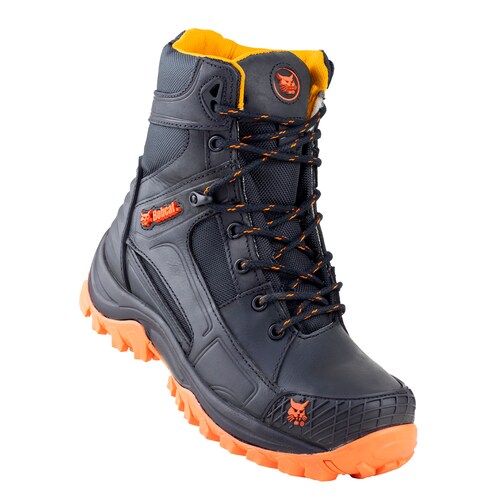 BOTA DIELÉCTRICA DE SEGURIDAD INDUSTRIAL CON CASQUILLO DE POLIAMIDA BOBCAT B1304 NEGRO
