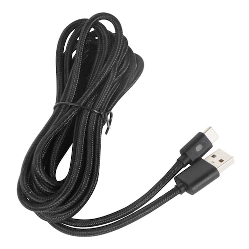 Cable Carga USB Con Indicador 3 m USB Tipo C PS5 Nintendo Switch Xbox Series Celular PC