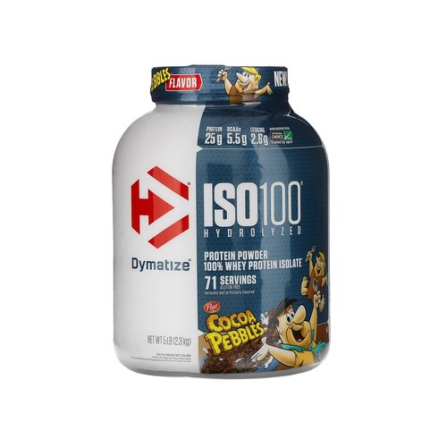 PROTEINA DYMATIZE  ISO 100 SABOR  COCOA PEBBLES 71 SERV