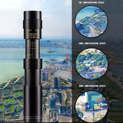 Monocular Nikula 10-30X Camping Aventura  