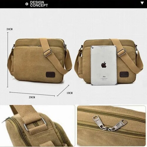 Bolso De Lona De Gran Capacidad Para Mujer De Moda Urbana17l