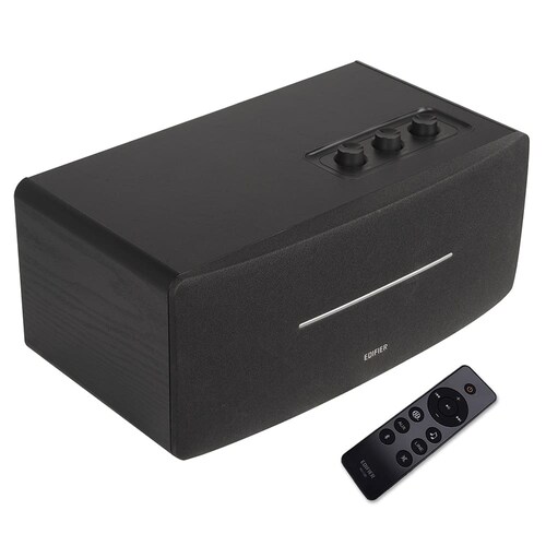Bocina Bluetooth Edifier D12 Color Negro Con Salida De Audio