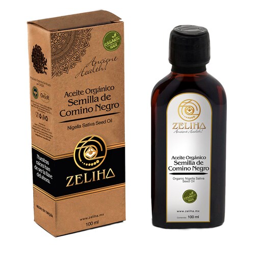 Aceite Orgánico Semilla de Comino Negro ZELIHA