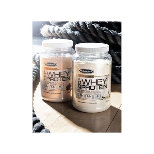 Proteina 100% Whey Protein Muscletech Pure Series Sabor Vainilla