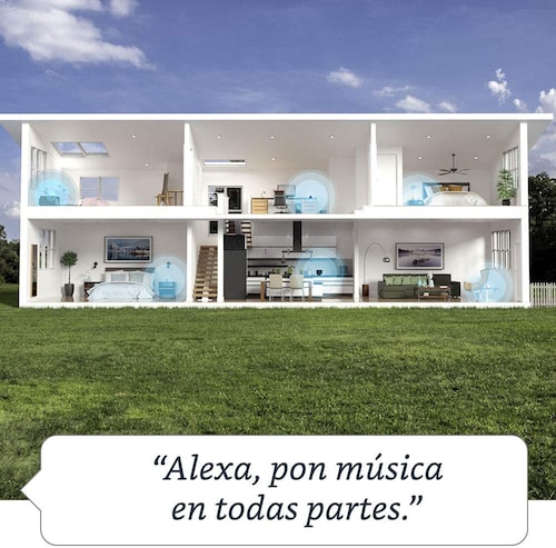 Nuevo Echo Dot 4ta Gen Bocina Inteligente Con Alexa Blanco