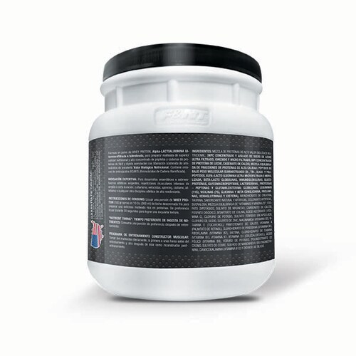 Proteína Whey Protein 500 Gr 1.1 Lbs 45g P/s Sabor Nuez/Avellana F&nt