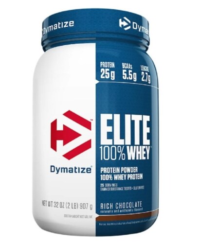 Proteina Elite Dymatize 100% Whey 2 Lbs Rich Chocolate