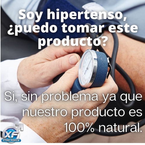 Próstata Sana, Xtraforce 100% Garantizado Frasco 20 Cápsulas