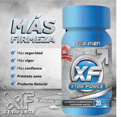 Próstata Sana, Xtraforce 100% Garantizado Frasco 20 Cápsulas
