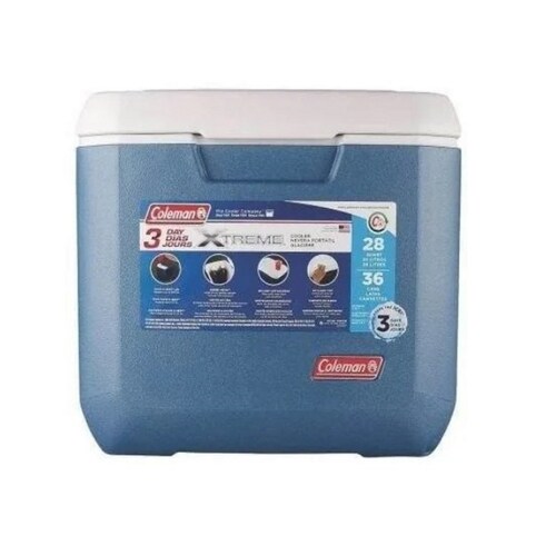 Hielera 28 Qt Extreme Deluxe 48 Latas Celeste Coleman