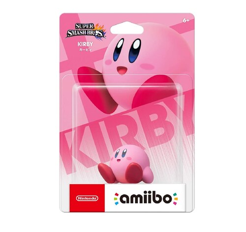 Figura Amiibo Kirby Original Super Smash Bros