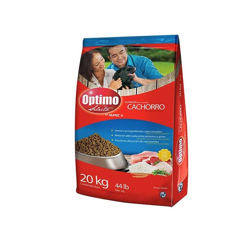 Optimo cachorro 20 kg by nupec