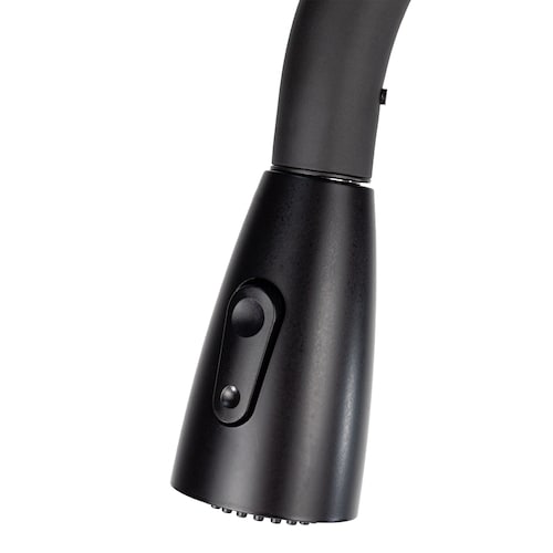 CNX Mezcadora Flexible Monomando para Fregadero Negro