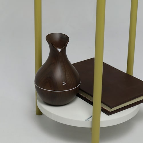 Mesa Auxiliar Moderna De 2 Niveles Soporte Para Macetas
