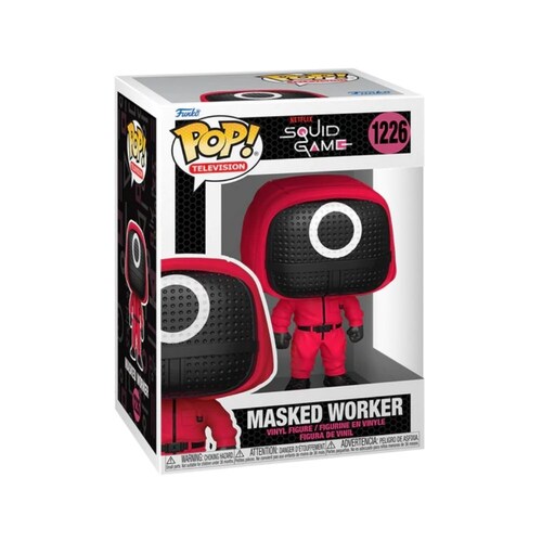 Soldado Rojo con Mascara Funko Pop TV Juego del Calamar