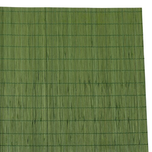 Set de 8 Manteles de Bambú Verde 30x44 cms Sushi CasaMia