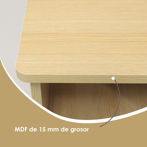 Ilios Innova Gabinete de Almacenamiento, archivero móvil con cajón de Cerradura Soporte para Impresora y estantes Mueble para oficina.