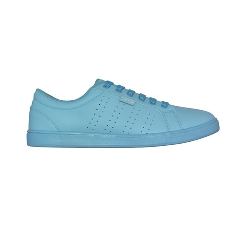 TENIS URBANO PARA NIÑA TIPO PIEL AZUL CIELO APT PREMIUM 251