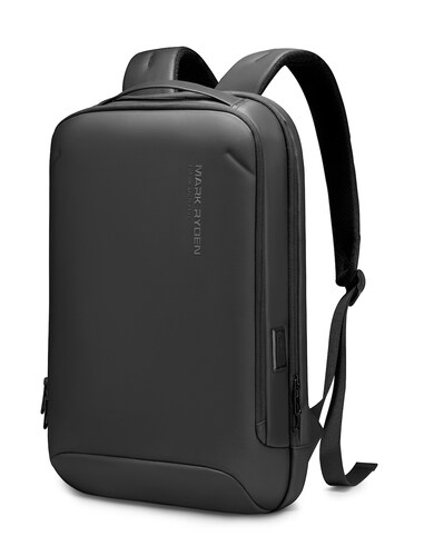 Mochila Mark Ryden. Bolsillo antirrobo con correas acolchadas. Repelente al agua Oxford. Para laptop de 15.6 a 17 Con puerto USB. Modelo 9008