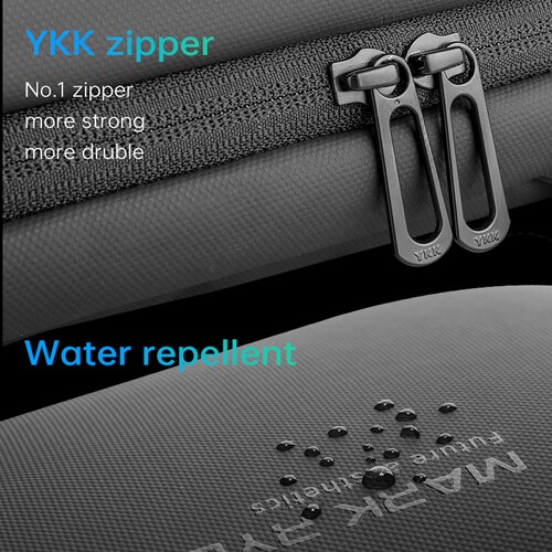 Mochila Mark Ryden. Bolsillo antirrobo con correas acolchadas. Repelente al agua Oxford. Para laptop de 15.6 a 17 Con puerto USB. Modelo 9008