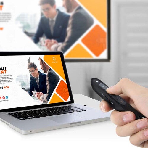 Presentador Inalámbrico para Diapositivas Conexión USB Redlemon