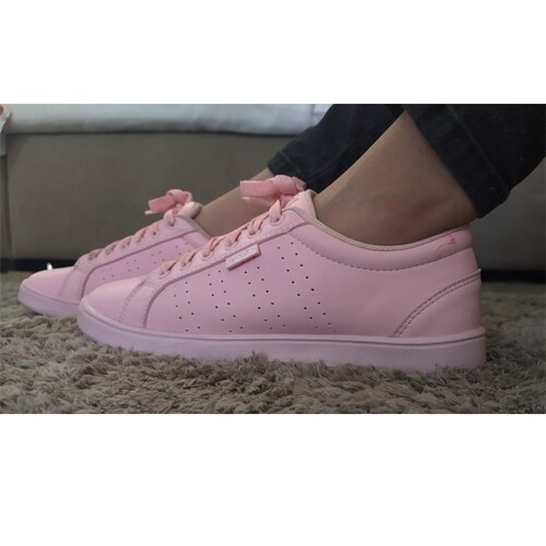 TENIS URBANO PARA NIÑA APT PREMIUM ROSA PASTEL MOD.251 