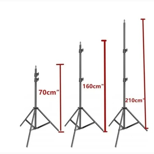 Tripie Para Lampara Video De Aro Luz Led Fotografía 2.1M
