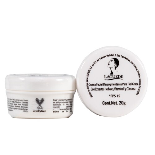 Crema Despigmentante + Aclarante + Anti-edad 20g 3 piezas Piel Mixta/Grasa Laguede