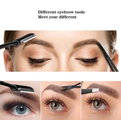 Kit de Tijeras para el Cuidado de las Cejas 11 Piezas
