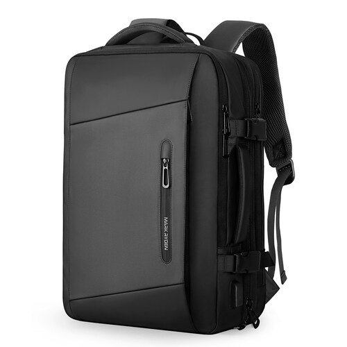 Mochila Expandible para Viajeros Mark Ryden. Puerto de carga USB. Bolsillo antirrobo, correas acolchadas y capa de lluvia. Gran espacio. Modelo 9299YY
