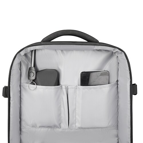 Mochila Expandible para Viajeros Mark Ryden. Puerto de carga USB. Bolsillo antirrobo, correas acolchadas y capa de lluvia. Gran espacio. Modelo 9299YY