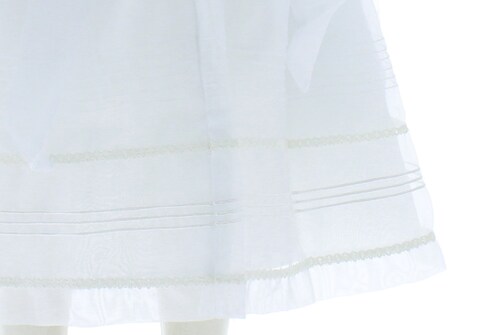 Vestido Bautizo Niña tipo Bata 2813 1 a 4 Años.
