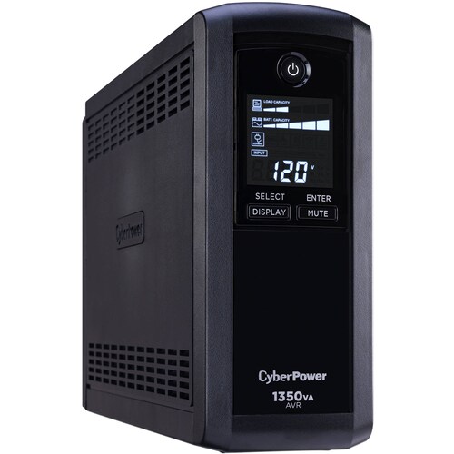 No Break CyberPower CP1350AVRLCD 810W  1350VA  10 Contactos