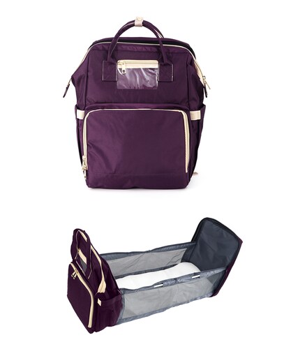 Mochila Pañalera y Cambiador para Bebé